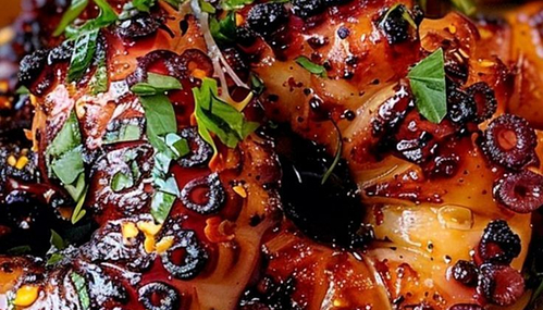 Our delicious Octopus prepared with so much love for your tastebud